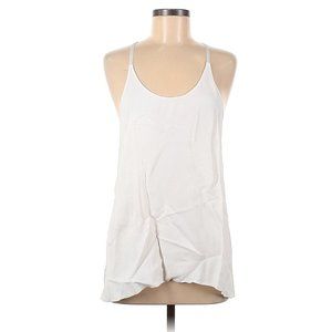 Helmut Lang White Scarf Tank (Size Medium)